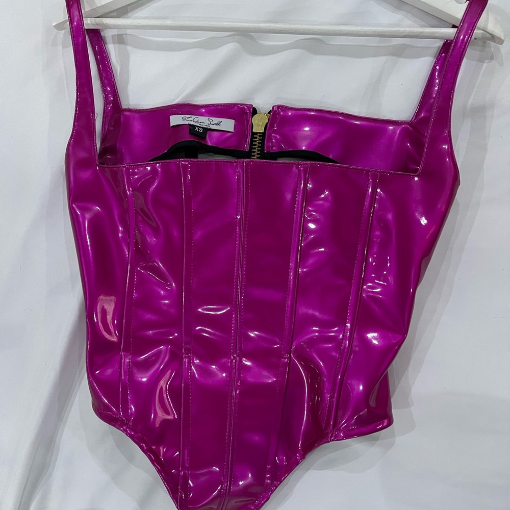 LaQuan Smith Corset Bustier Top